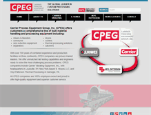 Tablet Screenshot of cpeg.com